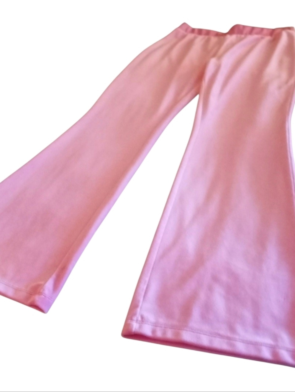 H&M Divided Pink Pull-On Stretchy Flare Pants    Women Size Small